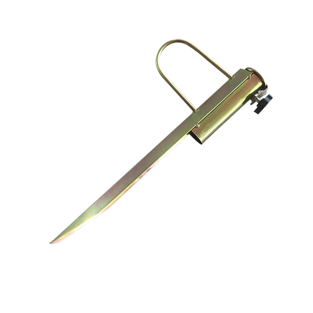 Holdbar galvaniseret parasolsankanker udendørs solskærmholder terrassepæle fastgørelsesbase campinggrabber have: Default Title