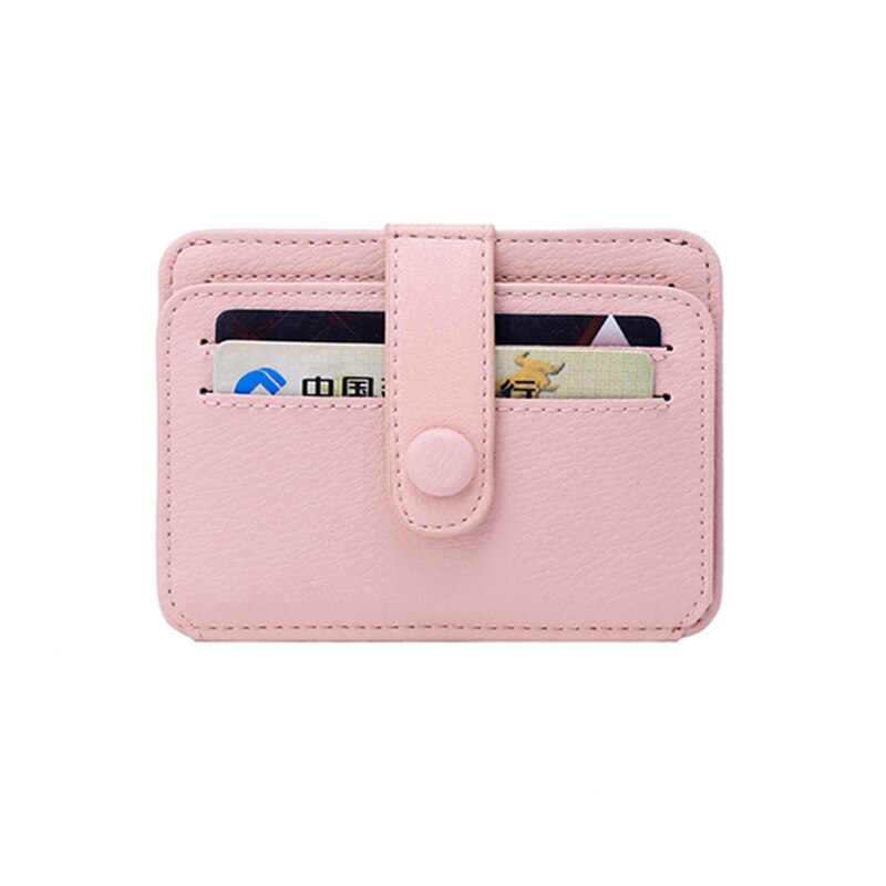 Girl ID Card Holders Wallet Business Bank Credit Card Bus Card Driving Licence Cover Holder Short Wallets Korea Style