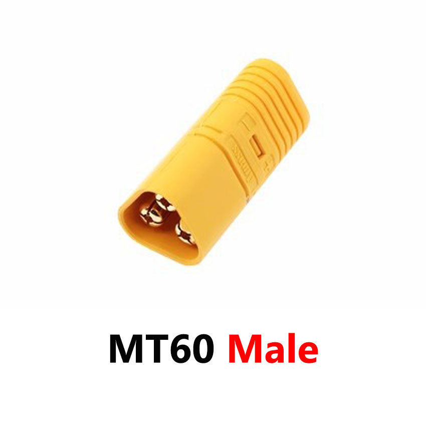 1x MT30 MR30 XT30U XT30PW MT60 MR60 XT60U XT60PW T-Type Male Female Socket Connector Lithium Battery Aircraft Model Banana Plug: Yellow