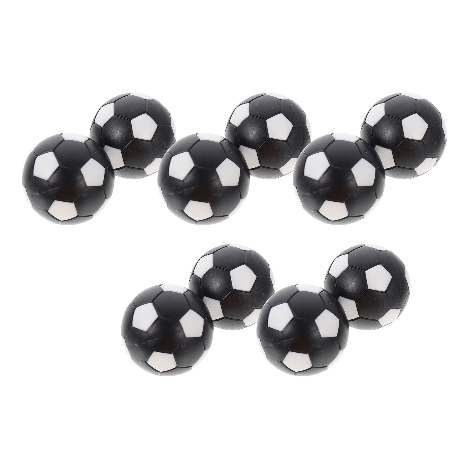 10 stück tischfußbälle, mini-tischbälle, desktop-fußballmaschine, fußballspielzeug: Default Title