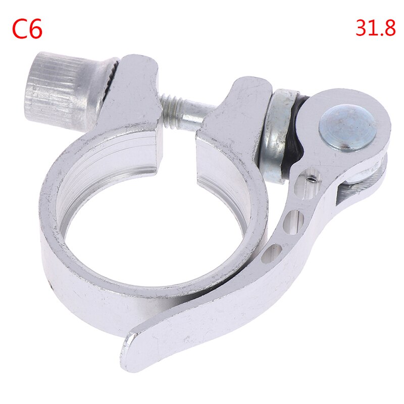 Bicycle Seat Post Aluminum Ultralight Quick Release Road Bike MTB Mountain Bicycle Seat Post Seatpost Clamp: C6