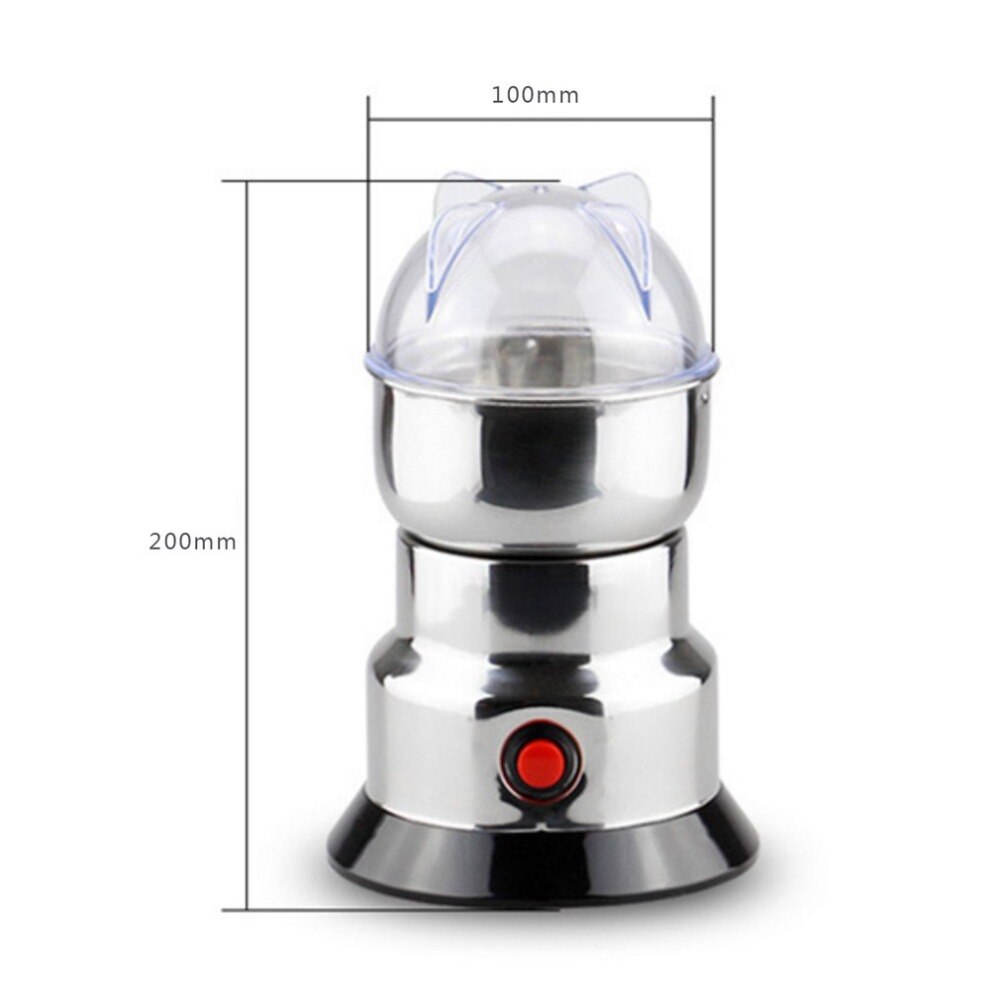 Moulin électrique à lames en acier inoxydable, multi-usage, pour herbes, épices, noix, grains de café, Machine de broyage domestique