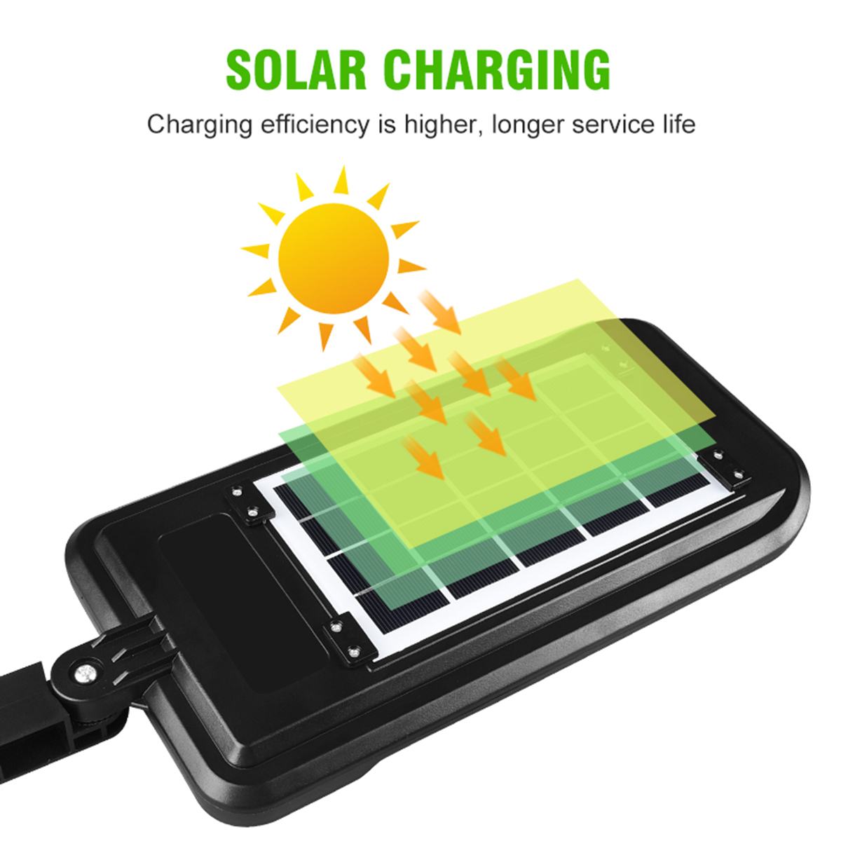 1200W Powerful Remote Control 160COB LED Solar Light PIR Motion Sensor Outdoor Solar LED Lamp Waterproof Garden Wall Street Lamp