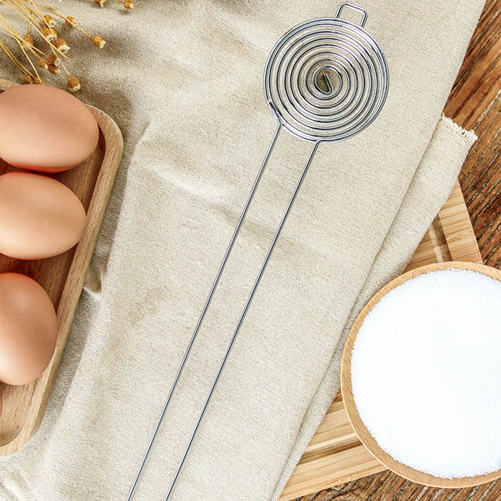 Eiwit Separator Spiraal Roestvrij Staal Eiwit Separator Eigeel Remover Divider Met Lange Handvat Keuken Tool