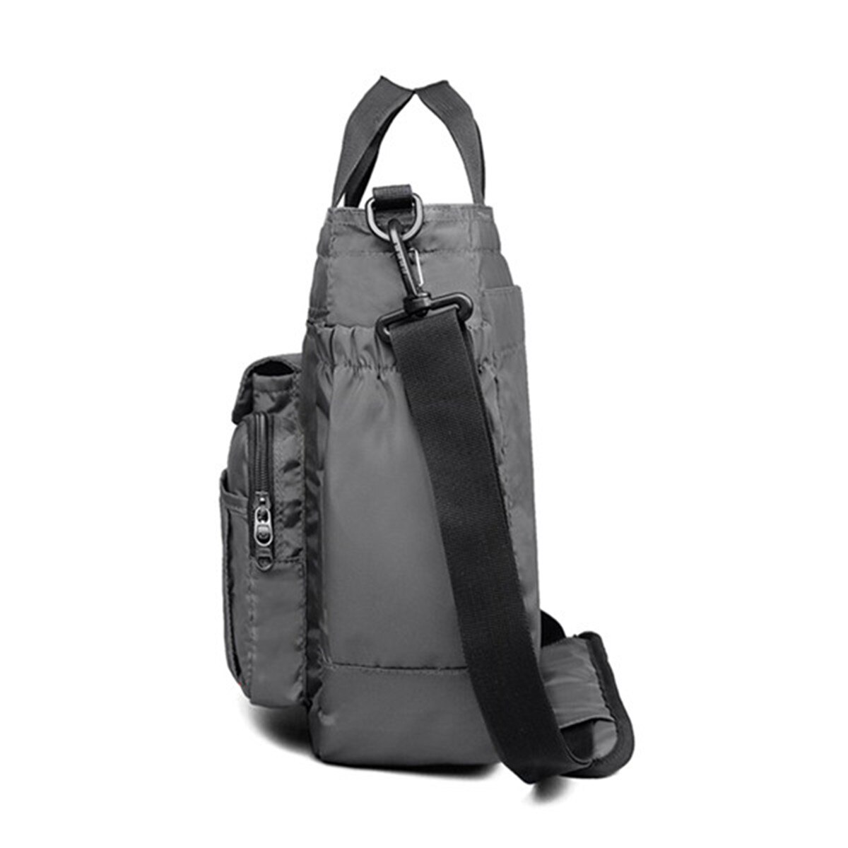 Mannen Waterdichte Grote Capaciteit Crossbody Schoudertas Multifunctionele Nylon Mannelijke Zakken Grey Reistassen Zwart Bolso De Los Hombres
