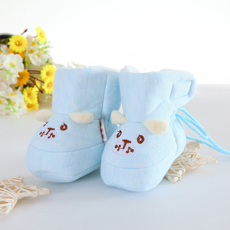 Lovely Baby Boy Girl scarpe calde Love Cotton scarpe Casual scarpe da passeggio con fondo morbido 0-6M