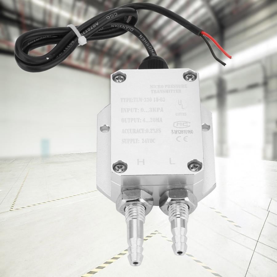10v 4-20mA Pressure Difference Transmitter High Accuracy Micro Pressure Differential Sensor