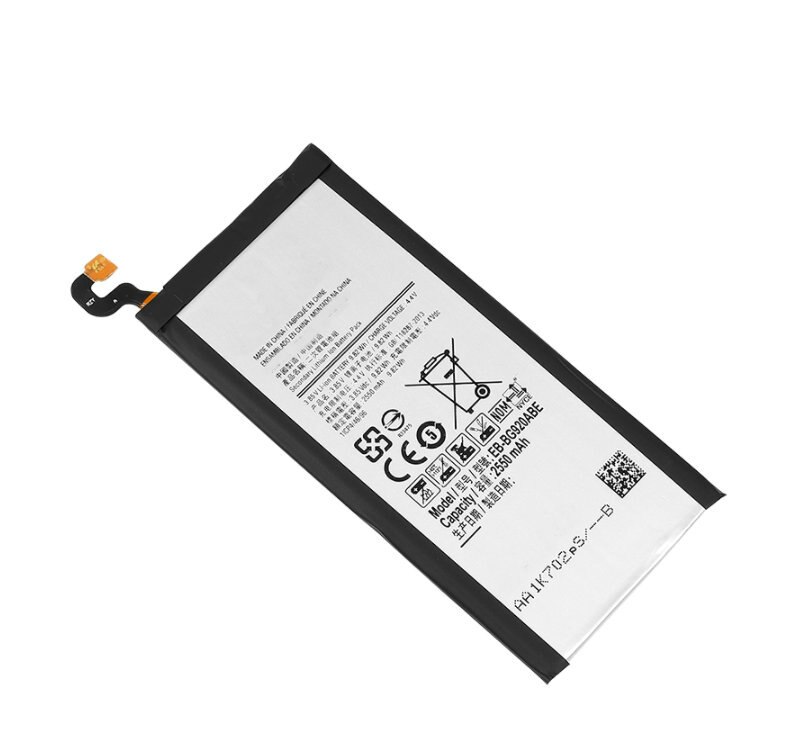1X2550Mah Vervangende Batterij EB-BG920ABE Voor Samsung Galaxy S6 SM-G920 G920F G920i G920A G920V G9200 G9208 G9209 Batterijen