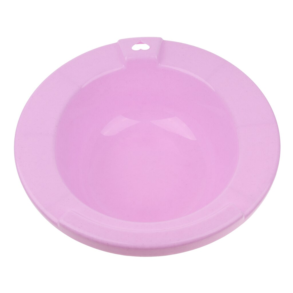 Plastic Sitz Bath, Over-the-Toilet for Perineal Soaking Bath, Hemorrhoidal Maternity: Purple