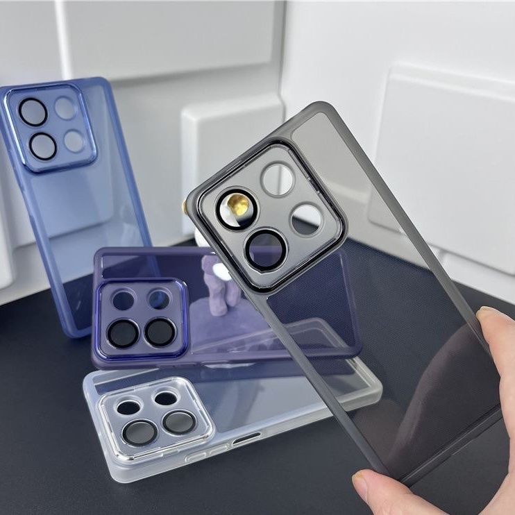 For Infinix Note 30 Pro Case Soft Silicone Transparent Lens Protective Back Cover Case For Infinix Note 30i Note30 30Pro Shell