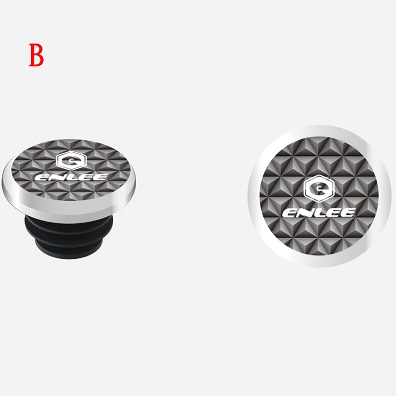 Ultralette mtb sykkelgrep antiskli silikon sykkelstyre håndtak med plugger 5 stiler valgfritt støtsikkert sykkeltilbehør: Gitterplugger