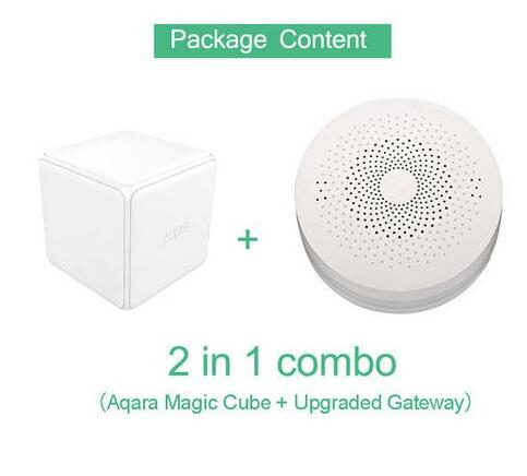 Xiaomi mijia Smart Home Kits Gateway Hub Door Window Sensor Human body Sensor Cube Wireless Switch Humidity Zigbee Plug D5: cube add gateway