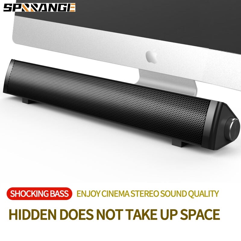 Computer Speakers Subwoofer Wireless Bluetooth Speakers Soundbar tv Bass Surround Sound Box for PC Laptop phone Tablet MP3 MP4