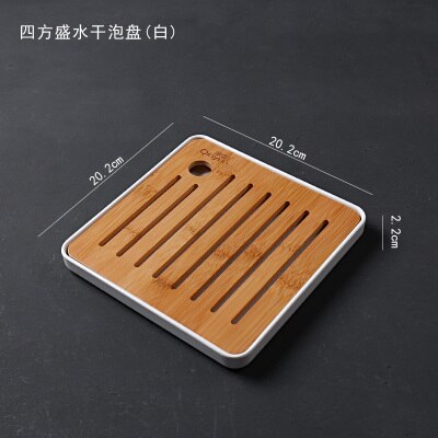 XMT-HOME Kung Fu tea serving tray bamboo wooden tray 1pc