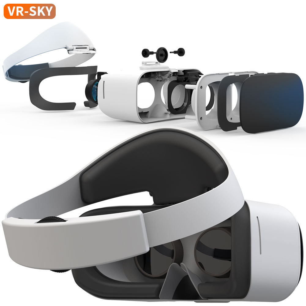 Virtual reality 3d vr-bril shinecon  g19 vr- bril google cardboard-headset virtuele bril voor ios android-smartphone
