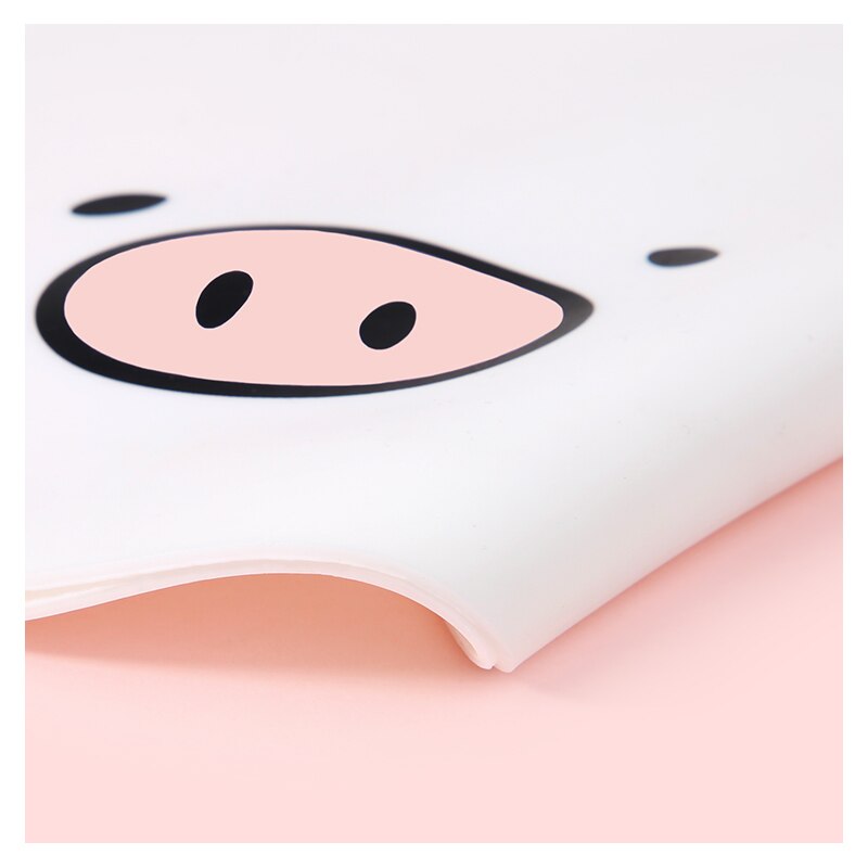 Extra grote stoffen zwemkap voor heren en dames met lang haar, badmuts met oorschelp, siliconen elastische badmuts voor volwassenen.