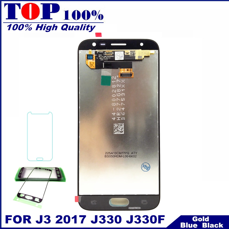 J330 LCD For Samsung Galaxy J3 J330 J330F Phone LCD Display Touch Screen Digitizer Assembly With Brightness Control for J33