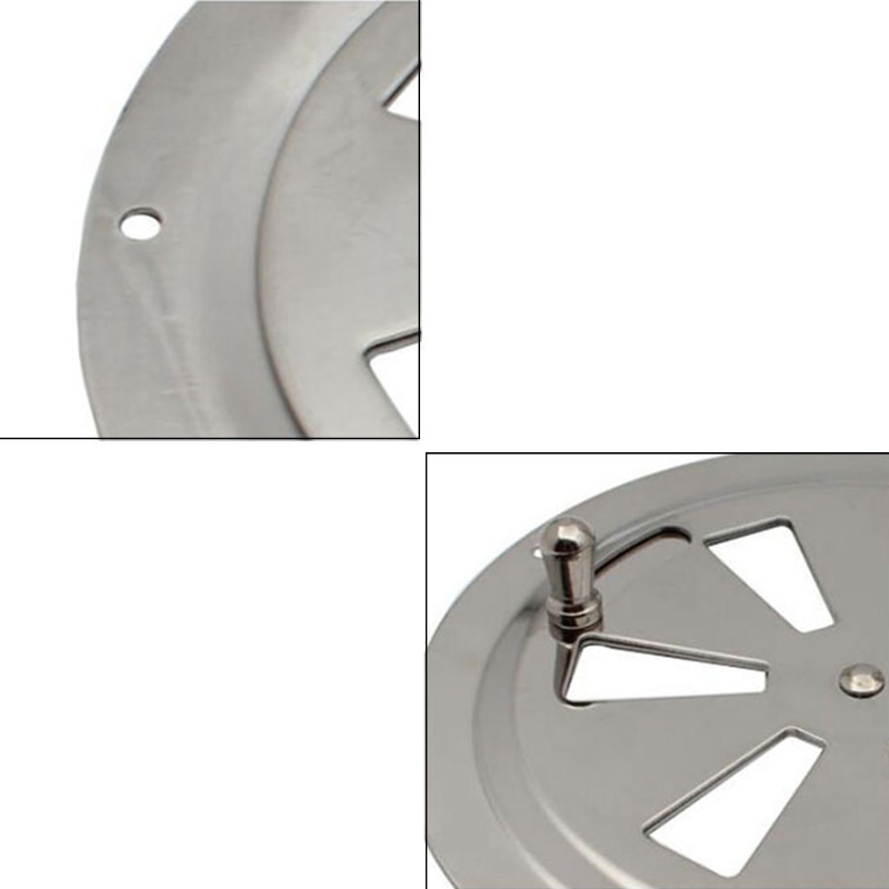 U1JF Marine Boot Yacht Kabine Lüftungsplatte Rundluftzentrieblähte Abdeckung für 3 mm Bolzen geeignet