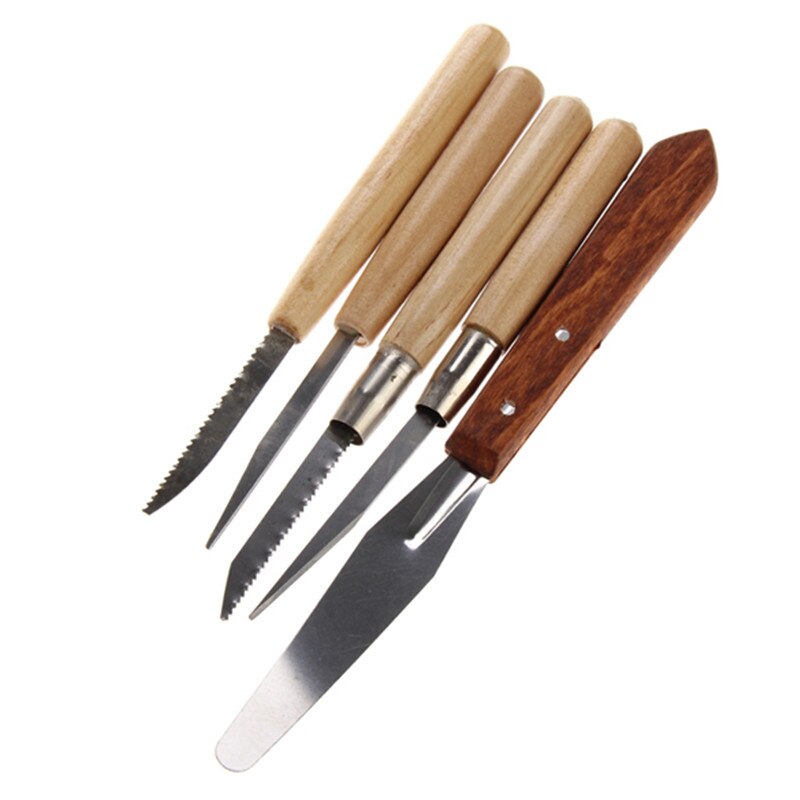 22pcs Clay Sculpting Tools Pottery Carving Tool kit Pottery &amp; Ceramics Ceramics Wooden Handle Modeling Clay Tools