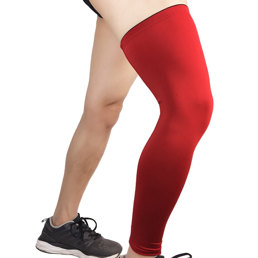 Bestgift Calzini Scaldamuscoli Sportivi Traspiranti Al Ginocchio – Protezione Per Calcio, Corsa, Palestra – Morbidi E Anti-scivolo - 5