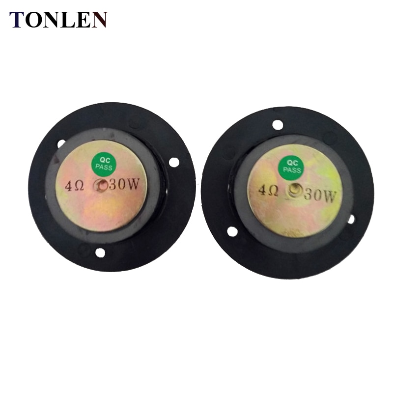 2pcs Tweeter HIFI Speaker 3 inch Speakers Unit DIY Bluetooth 4 ohm 30 W Loudspeaker Super Althorn Car 74mm Tweeter Speaker