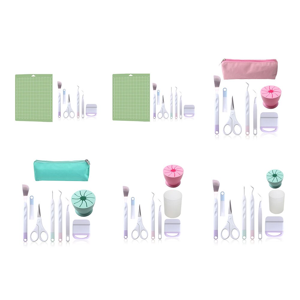 DIY Crafting Tool Vinyl Weeding Tools Set DIY Stitching Punch Carving Embossed Crafts Kit Maker Craft Lettering Handmade Tool