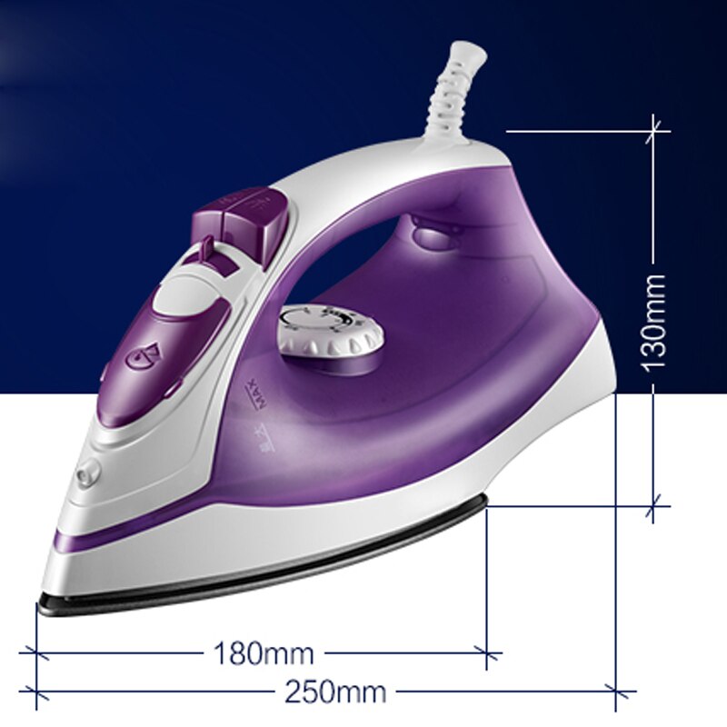 200ML Steam Iron Clothes Irons Iron for Ironing Stainless Steel Irons Steam Clothes Steamer Anti-calc Mini Clothes Iron Ironing