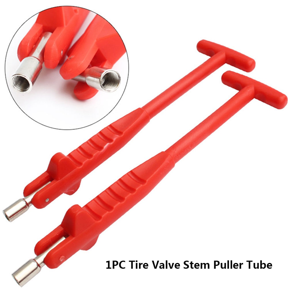 Durable Tire Valve Stem Puller Tube Metal Tire Repair Tools Valve Stem Core Car Motorcycle Remover Tire Repair Tools