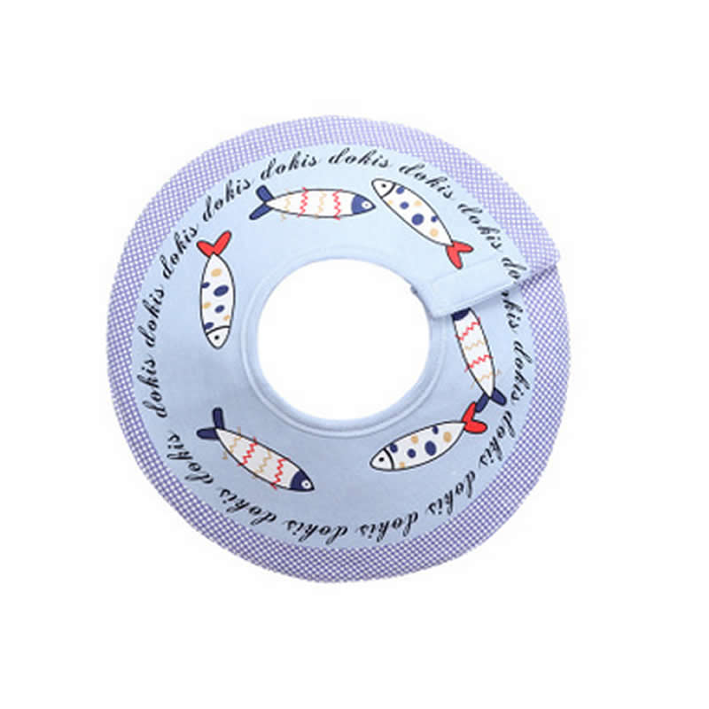 Pattern Fruit Series Round Baby Bibs Cotton Waterproof Bibs Newborn Burp Cloths For Girls Boys 0-3years Bib 360 Degree Bibs