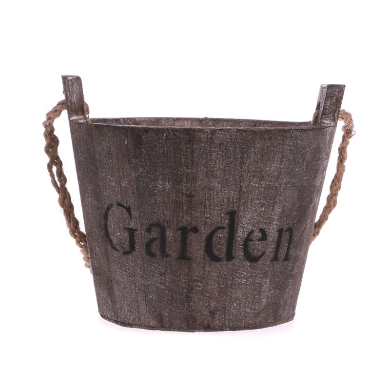 Balcony Round Flower Pot Basket Iron Railing Fence Hanging Potted Plant Rack Planter Stand Holder Garden Decoration