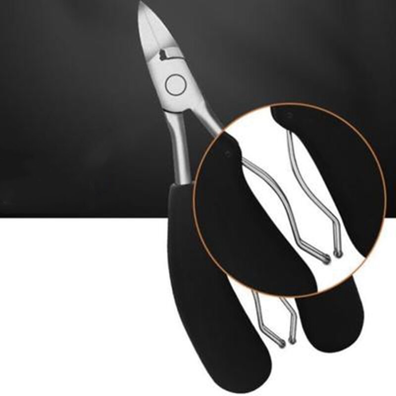 Stainless Steel Nail Nipper Set Cuticle Pusher Ingrown Toenail Remover Nail Care Cuticle Trimmer Nail Correction Tool
