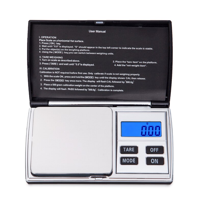Minibáscula Digital de precisión para joyería, 0,01g, para bisutería dorada, de plata de ley, gramos, para peso de cocina