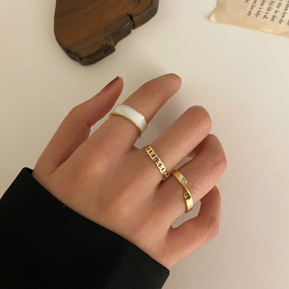 1 paar Punk Liebhaber Ring Schmetterling Paar Trend Ring Für Frauen Männer Geöffnetes Stulpe Bague Engagement Hochzeit Einstellbar Ringe schmuck: HJZ002