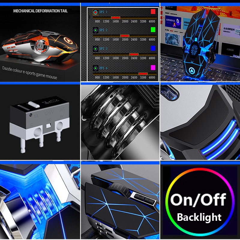 Herná klávesnica herná myš mechanický pocit rgb led podsvietené hráčske klávesnice usb drôtová klávesnica pre hry pc prenosný počítač