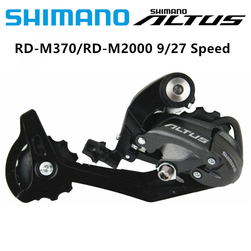Shimano Altus Mtb RD-M370 Achterderailleur Mountainbike RD-M2000 9/27 Speed Achter Shift Derailleur Gloednieuwe Originele