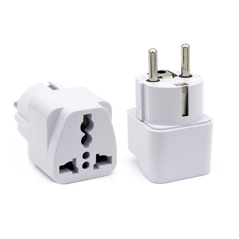 Universal Worldwide Adapter Electric Socket AU UK US EU Plug Adaptor Travel Wall Charger AC Power Option 2 USB Charging Port