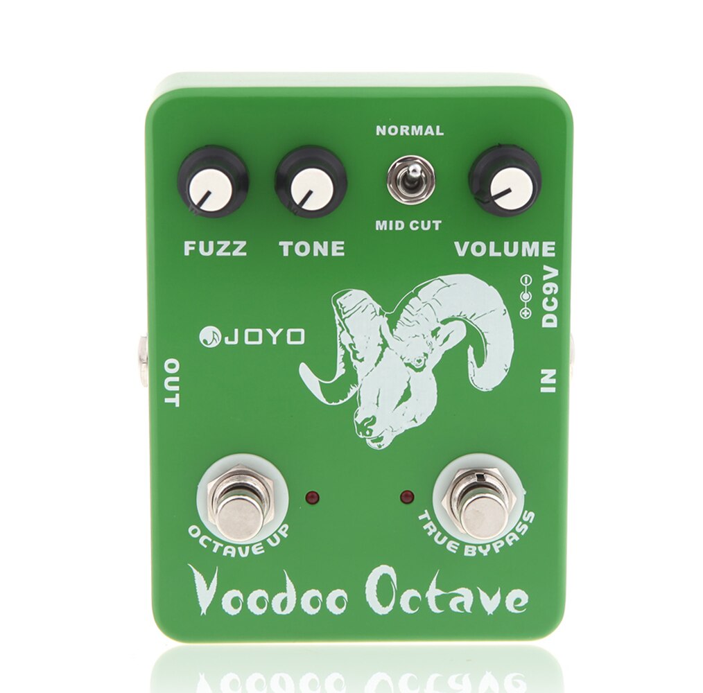 JOYO JF-12 Voodoo Octave Fuzz Effect Guitar Effect Pedal True Bypass
