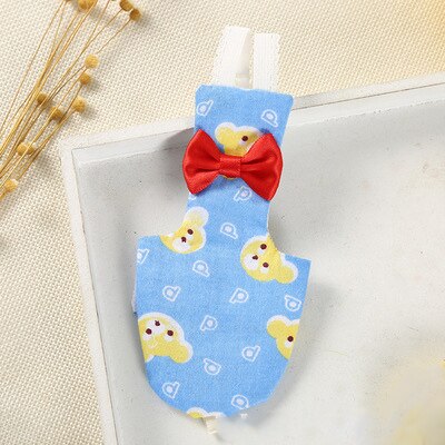 Bird Parrot Diaper Cockatiel Pigeons Flight Suit Clothes Medium Large Small Pet Birds Clothes Diapers Pet Birds Feces Pocket: 32 / L