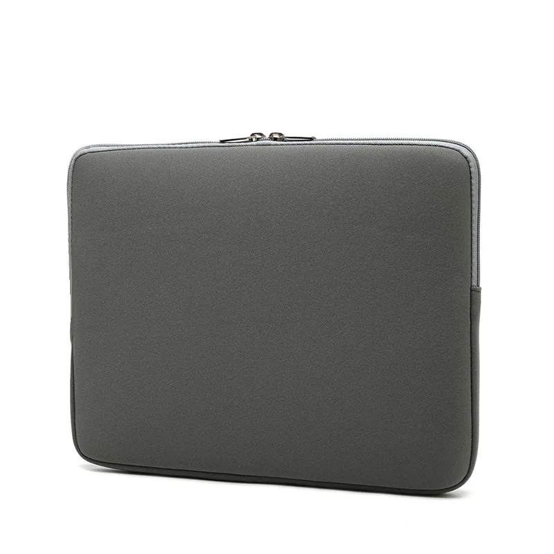 Bolsa para laptop para MacBook, Huawei, Xiaomi, HP, Dell, Lenovo, Acessórios para Notebook, Alta Qualidade, Capa Macia, 12 ", 13", 14 ", 15", 17": Grande (Max Comprimento> 50cm) / Marrom
