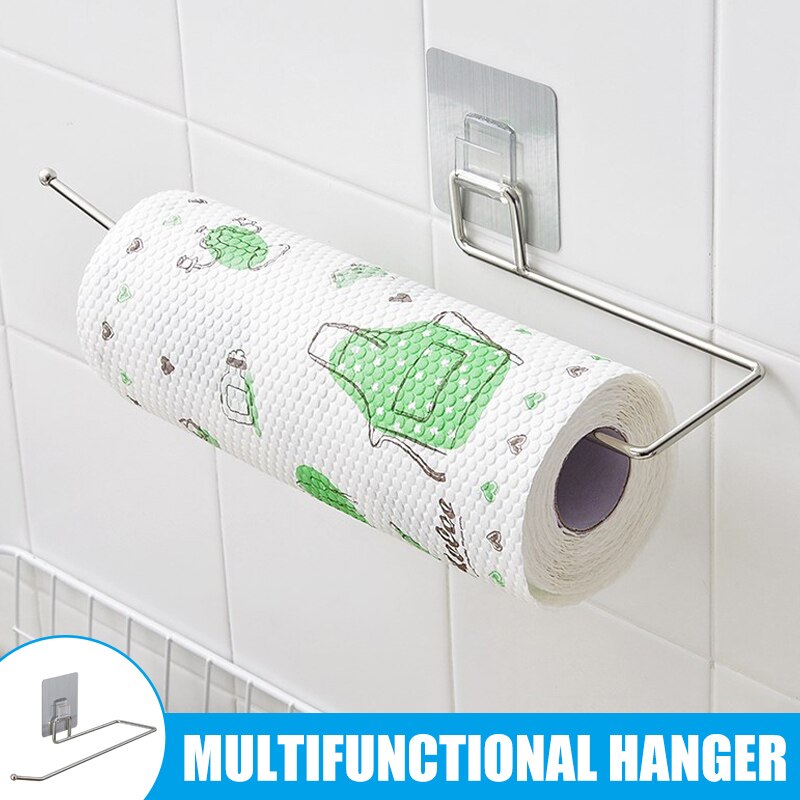 Houder Stand Wc Roll Organizer Rek Papieren Handdoek Hanger Badkamer Accessoires DC156