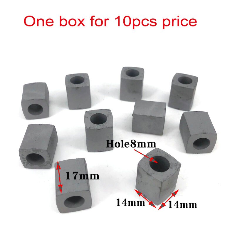 EDM Tungsten Carbide Conductive Block W14mm*L14mm*H17mm for CNC Wire Cut Machine