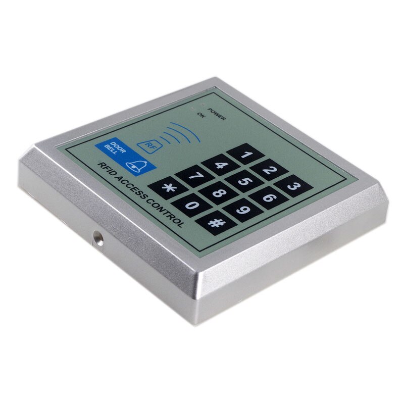 2000Users RFID Access Control 125KHZ WG Access Keypad and Code Access Control System ID Card Reader Power In 12V DC