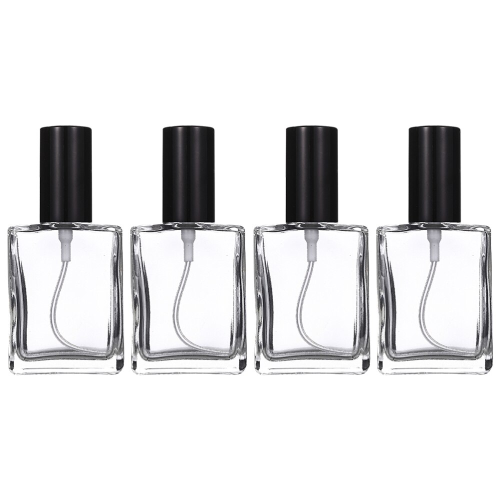 4 Pcs 15ml Refillable Empty Bottles Perfume Container for Travel