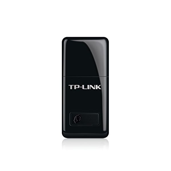 Wi-Fi Adapter TP-LINK Mini TL-WN823N 300N 2,4 GHz QSS USB Schwarz