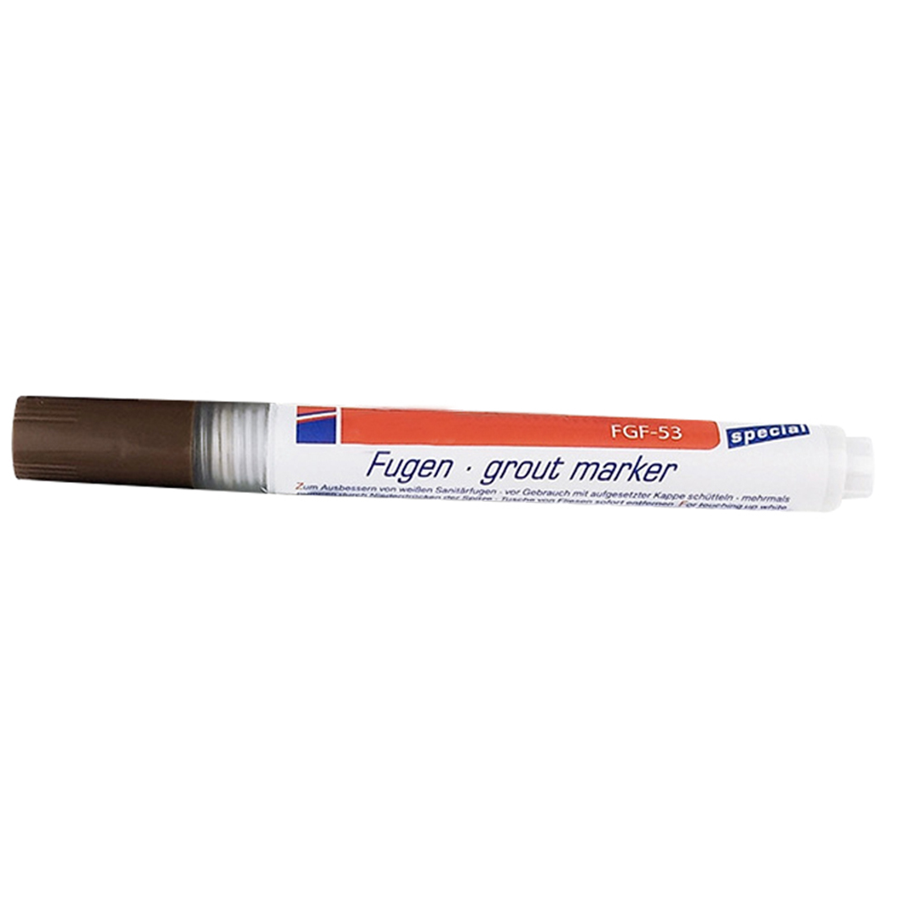 Tile Grout Coating Marker Wall Floor Ceramic Tiles Gaps Repair Pen QJY99: Brown