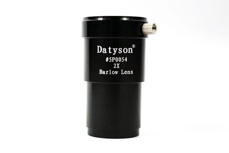 Datyson Full Metal 2x Barlow Lens 1.25''(31.7mm) 2 Times Magnification Astronomical Telescope Eyepiece