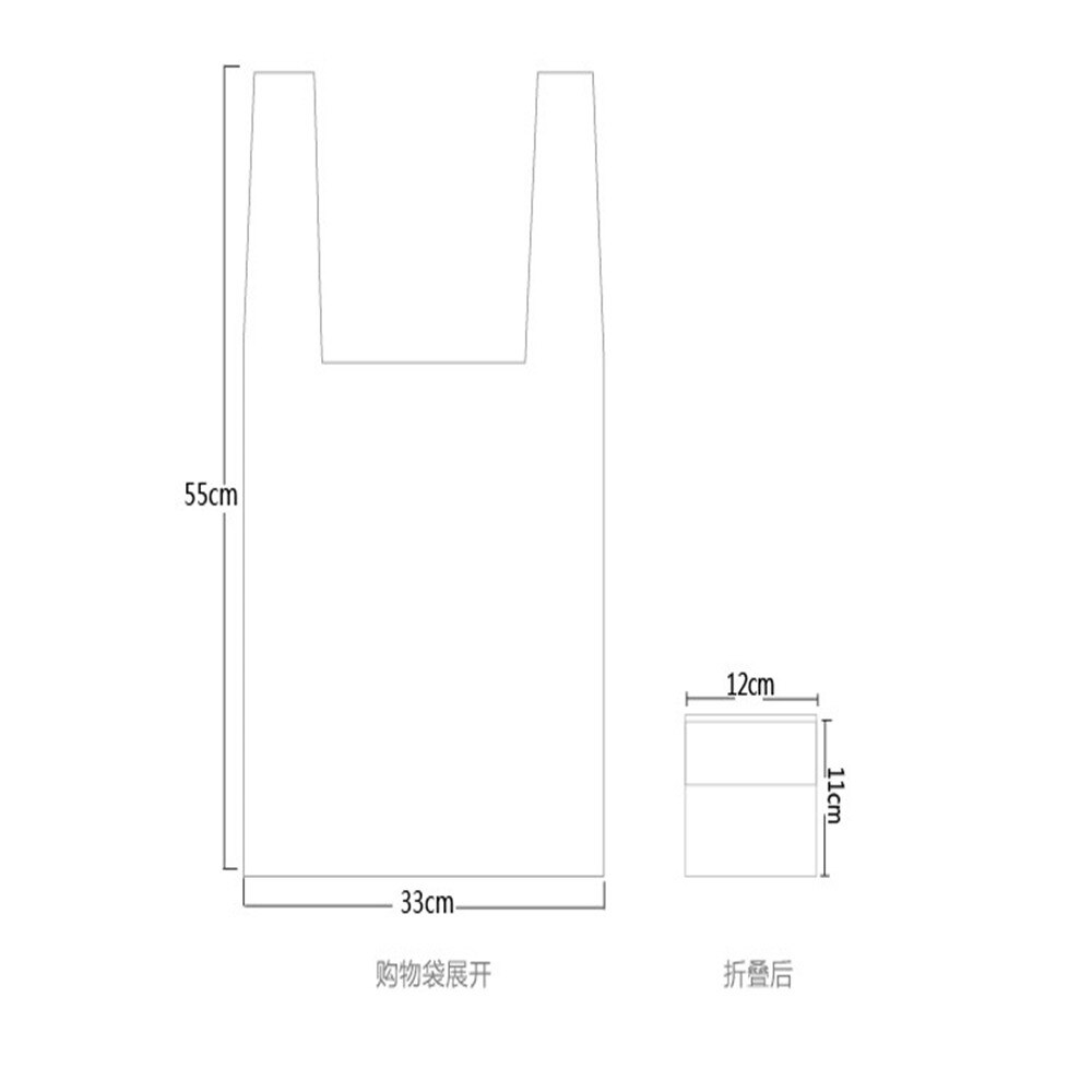 Foldable Tote Polyester Shopping Bag Supermarket Print Eco-friendly Reusable Portable Shoulder Handbag Travel Grocery Bag