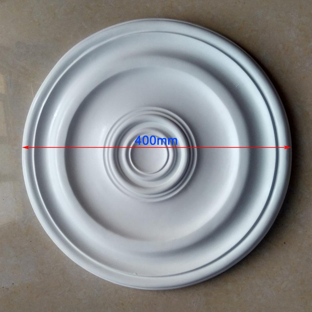 PU decorative ceiling rose for pendant light droplight ceiling plate rosette decoration