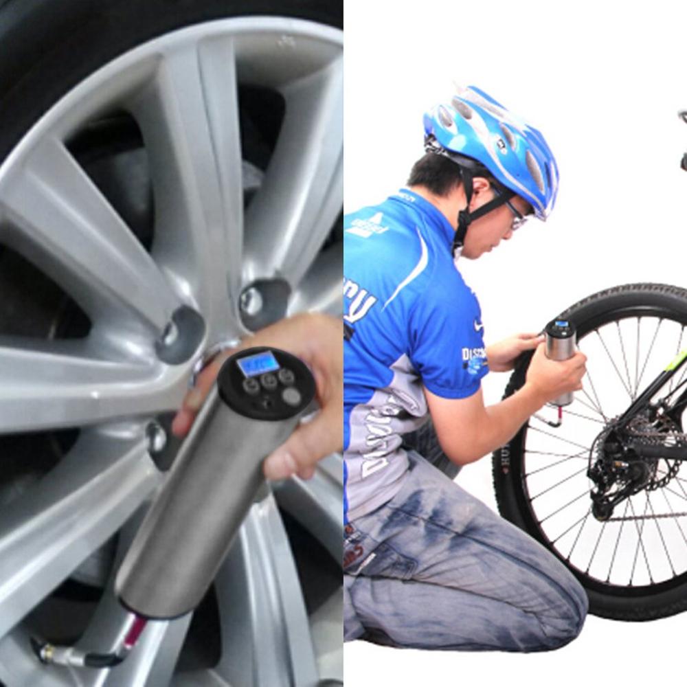 Smart USB Wireless Digital LED Car Air Compressor Pump Handheld Auto Bicycle Tire Inflator Electric Air Pump