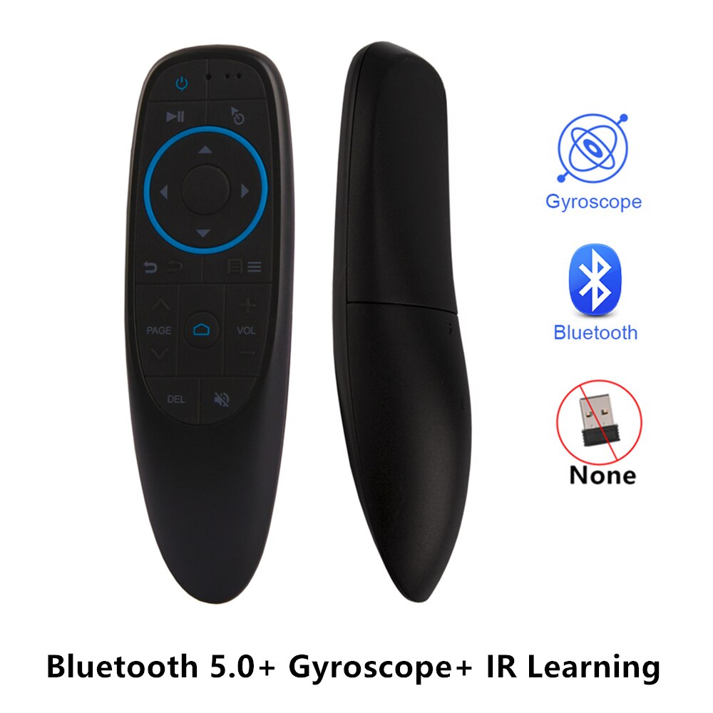 L8 star  g10 pro bakgrundsbelyst luftmus google röstsökning gyroskop fjärrkontroll 2.4g trådlös mikrofonmus för smart tv box: G10 bts ingen röst